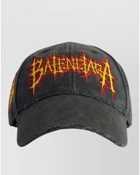 Balenciaga - Sacré Cœur Curved Brim Cap - Lyst