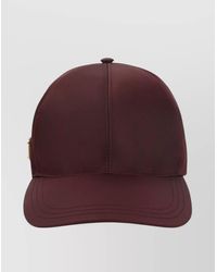 Prada - Nylon Baseball Cap Panel Construction Visor Brim - Lyst