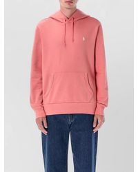 Polo Ralph Lauren - Hooded Sweatshirt Drawstring Kangaroo Pocket Ribbed - Lyst
