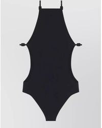 Courreges - Cutout One-Piece Swimsuit - Lyst