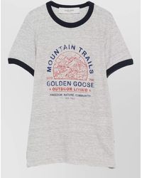 Golden Goose - Cotton Short-Sleeve T-Shirt - Lyst