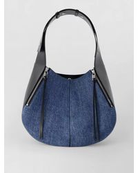 McQueen - Skull Hobo Bag Denim Shoulder Style - Lyst