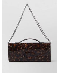 Roger Vivier - Leather Clutch Bag - Lyst