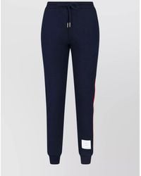 Thom Browne - Cotton Straight-Leg Track Pants - Lyst