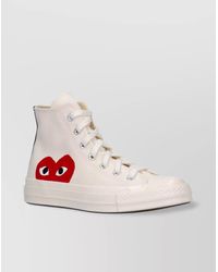 COMME DES GARÇONS PLAY - Canvas High-Top Sneakers - Lyst