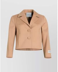 Patou - Cotton Cropped Jacket - Lyst