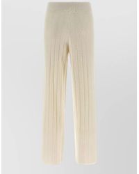 Max Mara - Jardin Cashmere High Waist Wide Leg Trousers - Lyst