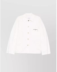 Givenchy - Denim Cotton Shirt Jacket - Lyst