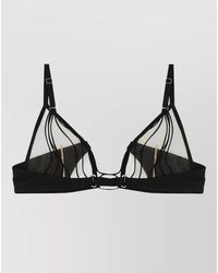Rick Owens - Livy Raw District Triangle Bra Tulle - Lyst