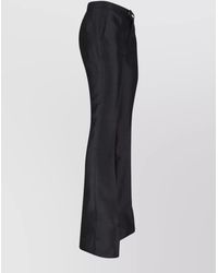 Dondup - Tailored Trousers Flared Leg Belt Loops - Lyst