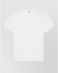 Saint Laurent - Cotton Slim-Fit T-Shirt - Lyst