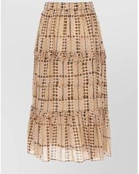 Isabel Marant - Cotton A-Line Skirt - Lyst