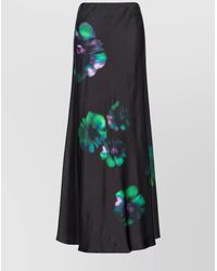 Pinko - Long Floral Maxi Skirts - Lyst
