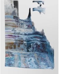 Faliero Sarti - Modal Cashmere Graphic Print Frayed-Edge Scarf - Lyst