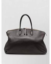 Borsalino - Leather Weekend Travel Bag - Lyst