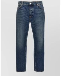 Department 5 - Drake Jeans Straight Leg Five Pocket Belt Loops - Lyst