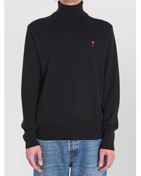 Ami Paris - Ami De Coeur Turtleneck Sweater - Lyst
