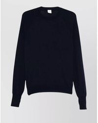 Eleventy - Wool Raglan Crewneck Jumper - Lyst