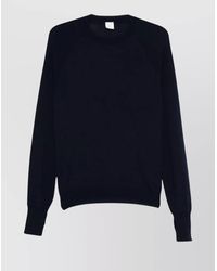 Eleventy - Wool Raglan Crewneck Jumper - Lyst