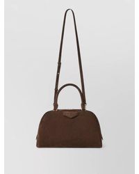 Givenchy - Antigona East West Soft Medium Suede Shoulder Bag - Lyst