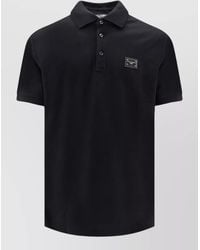 Dolce & Gabbana - Cotton Polo Shirt Short Sleeves Collar - Lyst