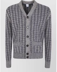 Aspesi - Wool Cardigan Jacket - Lyst
