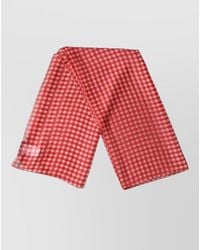 Dolce & Gabbana - Silk Checked Scarf - Lyst