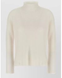 Max Mara - Orlaya Cashmere Knit Mock Neck Sweater - Lyst