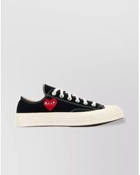 COMME DES GARÇONS PLAY - Canvas Low-Top Sneakers - Lyst
