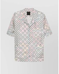 Givenchy - Silk Short-Sleeve Shirt - Lyst