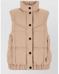 Moncler - Down Sleeveless Puffer Jacket - Lyst