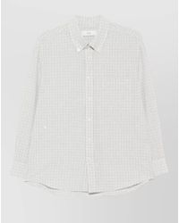 DUNST - Checked Long-Sleeve Shirt - Lyst