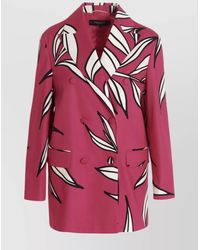 Rochas - Floral Print Blazer - Lyst