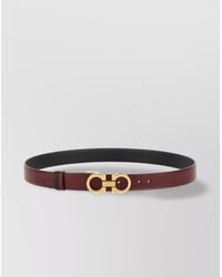 Ferragamo - Reversible Belt With-Tone Buckle Hooks - Lyst