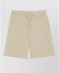 Drole de Monsieur - Tailored Bermuda Shorts Side And Back Pockets - Lyst