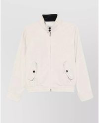 DUNST - Cotton Blouson Jacket High Collar - Lyst