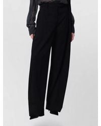Thelatest - Wide Leg Pants Belt Loops Pockets - Lyst
