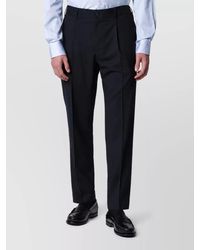 Santaniello - Wool Tailored Trousers - Lyst