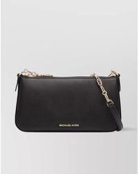 Michael Kors - Leather Chain Strap Shoulder Bag - Lyst