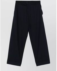 P.A.R.O.S.H. - Trousers Featuring Drawstring Waistband And Welt Pocket - Lyst