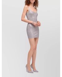 Gucci - Crystal-Embellished Fitted Mini Dress - Lyst