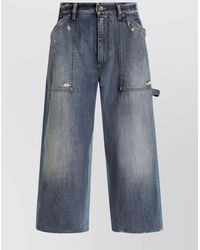 Dolce & Gabbana - Cropped Jeans - Lyst