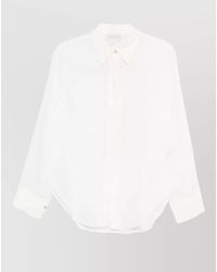 forte_forte - Cotton Long-Sleeve Shirt - Lyst
