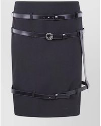 Coperni - Multi Belt Fitted Skirt - Lyst