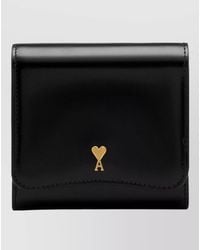 Ami Paris - Compact Wallet Featuring Tone Hardware - Lyst