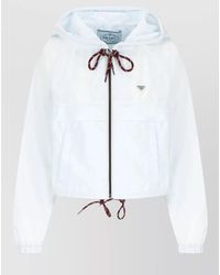 Prada - Quilted Puffer Parka Coat - Lyst