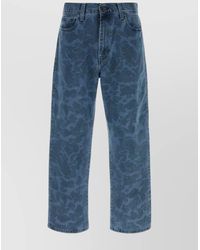 Carhartt - Denim Duck Landon Trousers Five Pocket Design - Lyst