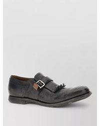 Church's - Leather Shanghai Monk Loafers Buckle Tassels - Lyst