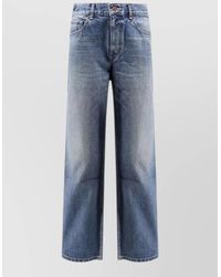 Celine - Straight Leg Pants Belt Loops Five Pocket - Lyst