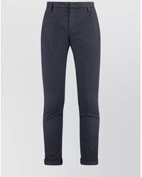 Dondup - Cotton Straight-Leg Chino Trousers - Lyst
